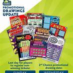 second chance lottery scratch-off